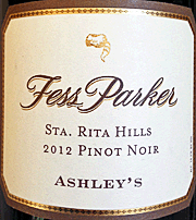 Fess Parker 2012 Ashley's Pinot Noir
