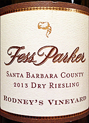 Fess Parker 2013 Rodney's Riesling