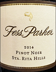Fess Parker 2014 Sta. Rita Hills Pinot Noir