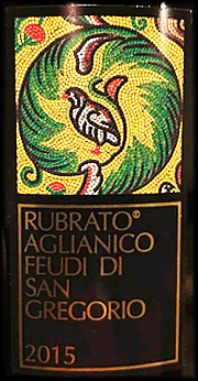 Feudi di San Gregorio 2015 Rubrato Aglianico