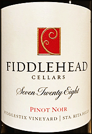 Fiddlehead 2013 Seven Twenty Eight Pinot Noir