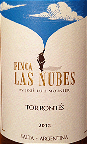 Finca Las Nubes 2012 Torrontes