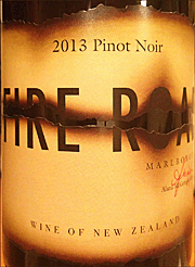 Fire Road 2013 Pinot Noir