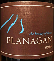 Flanagan 2014 Beauty of Three Red Blend