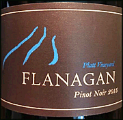 Flanagan 2015 Platt Vineyard Pinot Noir