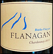 Flanagan 2015 Ritchie Chardonnay