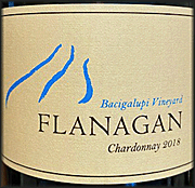 Flanagan 2018 Bacigalupi Chardonnay