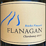Flanagan 2018 Ritchie Chardonnay