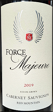 Force Majeure 2019 Estate Cabernet Sauvignon