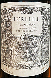 Foretell 2016 Pinot Noir