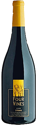 Four Vines 2008 One Tree Hill Block Syrah