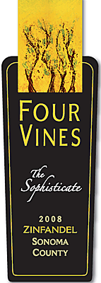 Four Vines 2008 Sophisticate Zinfandel