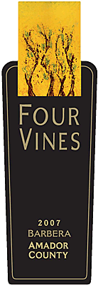 Four Vines 2007 Barbera
