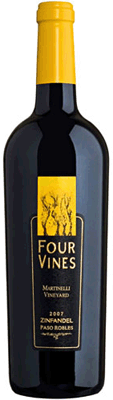 Four Vines 2007 Martinelli Zinfandel