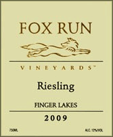 Fox Run 2009 Riesling