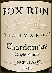 Fox Run 2016 Doyle Family Chardonnay