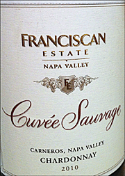 Franciscan 2010 Cuvee Sauvage Chardonnay