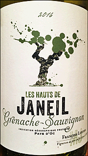 Les Hauts De Janeil 2016 Grenache-Sauvignon