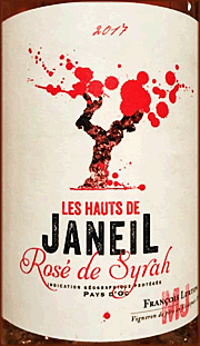 2017 Les Hauts De Jameil Rose de Syrah