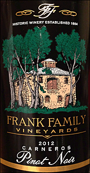 Frank Family 2012 Pinot Noir