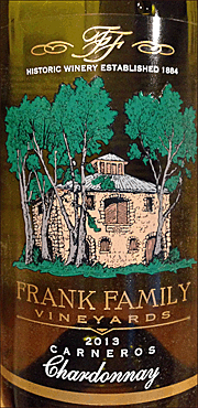 Frank Family 2013 Chardonnay