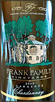 Frank Family 2019 Carneros Chardonnay
