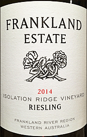 Frankland Estate 2014 Isolation Ridge Riesling