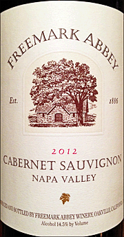 Freemark Abbey 2012 Napa Valley Cabernet Sauvignon