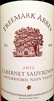 Freemark Abbey 2012 Rutherford Cabernet Sauvignon