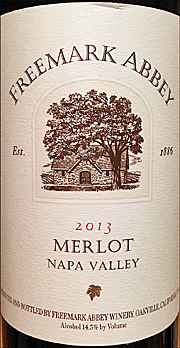 Freemark Abbey 2013 Napa Valley Merlot