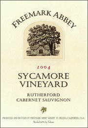 Freemark Abbey 2004 Sycamore Cabernet