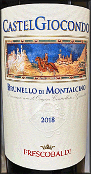 CastelGiocondo 2018 Brunello di Montalcino