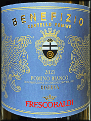 Pomino 2021 Benefizio Riserva