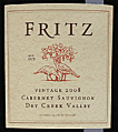 Fritz 2008 Dry Creek Valley Cabernet