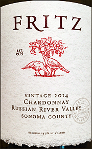 Fritz 2014 Russian River Valley Chardonnay
