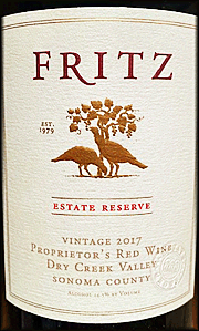 Fritz 2017 Proprietor's Red