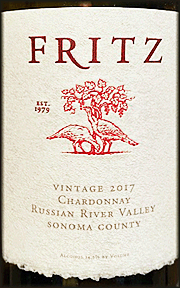 Fritz 2017 Russian River Chardonnay