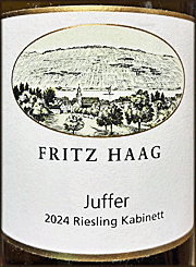 Fritz Haag 2024 Brauneberger Juffer Kabinett Riesling