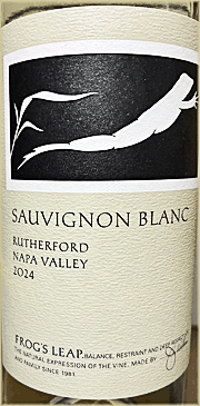 Frog's Leap 2024 Sauvignon Blanc