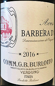 G.B. Burlotto 2016 Aves Barbera