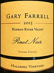 Gary Farrell 2015 Hallberg Pinot Noir