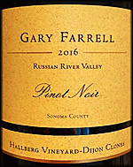 Gary Farrell 2016 Hallberg Dijon Clones Pinot Noir