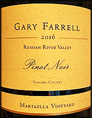 Gary Farrell 2016 Martaella Pinot Noir