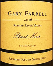 Gary Farrell 2016 Russian River Selection Pinot Noir