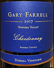 Gary Farrell 2017 Durell Vineyard Chardonnay