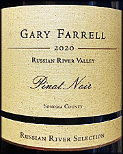 Gary Farrell 2020 Russian River Selection Pinot Noir