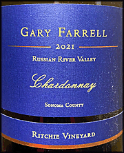 Gary Farrell 2021 Ritchie Chardonnay
