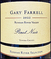 Gary Farrell 2022 Russian River Selection Pinot Noir