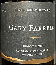 Gary Farrell 2023 Hallberg Pinot Noir