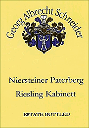 Georg Albrecht Schneider 2007 Niersteiner Paterberg Riesling
